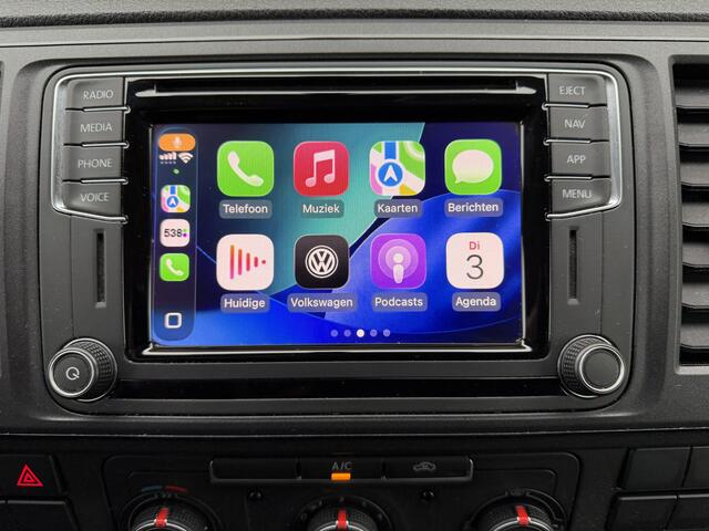 Volkswagen TRANSPORTER 2.0 TDI 150PK Euro 6 L2H1 DC Comfortline Plus CarPlay/Cruise control/trekhaak