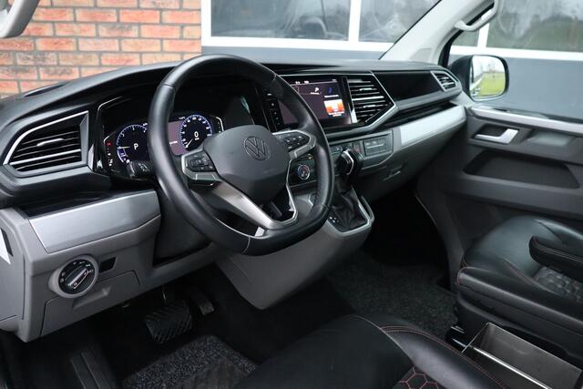 Volkswagen TRANSPORTER 2.0 TDI DSG L2H1 DC Bulli, Leder, 2x schuifdeur