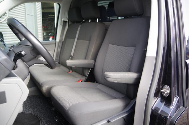 Volkswagen TRANSPORTER 2.0 TDI L2 3-ZITS, AUT. LED, 2X SCHUIFDEUR, TREKHAAK, STOELVERWARMING, CAMERA, ADAPT. CRUISE, AIRCO