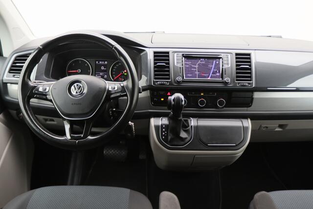 Volkswagen TRANSPORTER 2.0 TDI DSG 150 PK Lang Highline 5-Zits, Camera, ACC, LED, Apple Carplay, Verwarmde Voorruit, Trekhaak, 18''