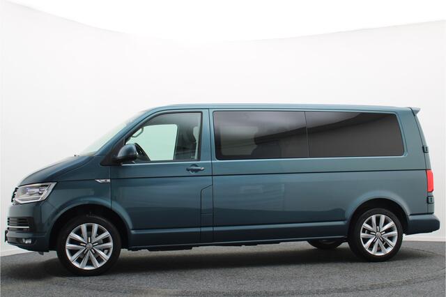 Volkswagen TRANSPORTER 2.0 TDI DSG 150 PK Lang Highline 5-Zits, Camera, ACC, LED, Apple Carplay, Verwarmde Voorruit, Trekhaak, 18''