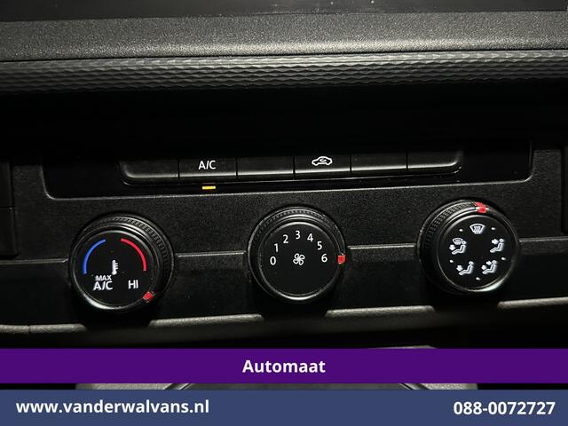 Volkswagen TRANSPORTER 2.0 TDI 150pk Automaat L1H1 Euro6 Airco | Navigatie | Camera | Android Auto | Cruisecontrol | Trekhaak Parkeersensoren, Bijrijdersbank