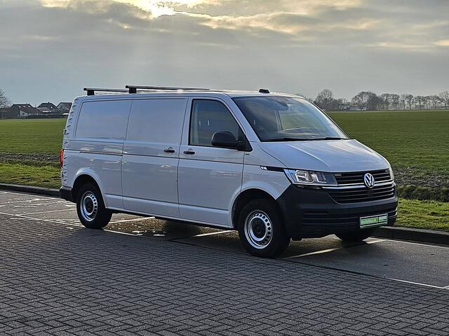 Volkswagen TRANSPORTER 2.0 TDI T6.1 L2H1 2x-Zijdeur Trekhaak Achterdeuren CarPlay!