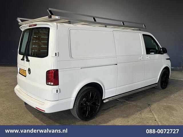 Volkswagen TRANSPORTER 2.0 TDI R line L2H1 Euro6 Airco | Camera | LM Velgen | Leder | Imperiaal | Apple Carplay Android Auto, Sidebars, Bijrijdersbank