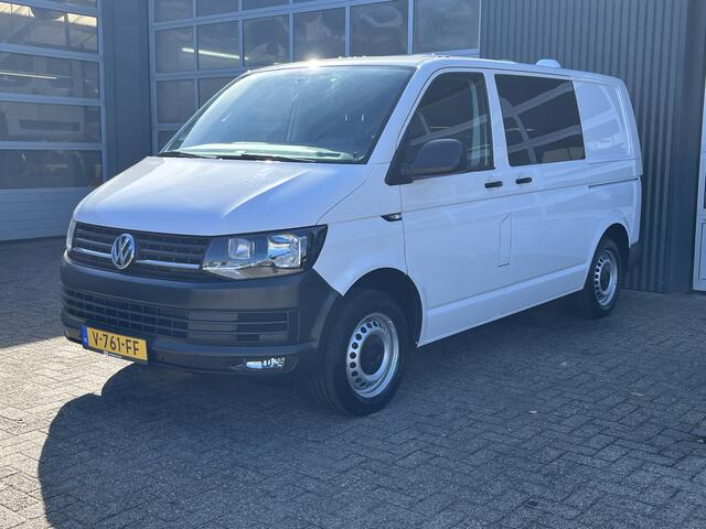 Volkswagen TRANSPORTER 2.0 TDI L1H1 DSG 2x Schuifdeur Hondenvervoer Airco Cruise controle hondenrek Hond Ventilatiesysteem 2-Persoons Achterklep Bpm vrij voor particulier gebruik!!