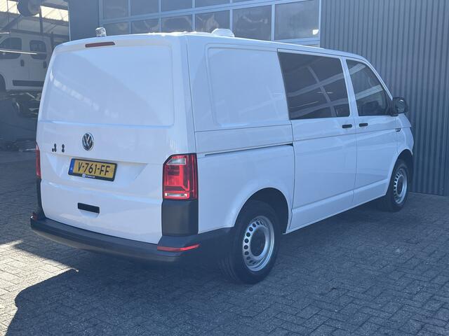 Volkswagen TRANSPORTER 2.0 TDI L1H1 DSG 2x Schuifdeur Hondenvervoer Airco Cruise controle hondenrek Hond Ventilatiesysteem 2-Persoons Achterklep Bpm vrij voor particulier gebruik!!