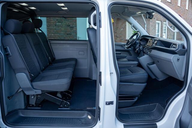 Volkswagen TRANSPORTER 2.0 TDI 150PK DSG L2H1 DUB/CAB LED ACC TREKHAAK