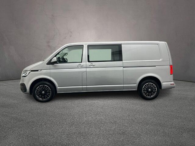 Volkswagen TRANSPORTER 2.0 TDI 150pk DSG L2 Dubbele cabine | LED Koplampen | Navigatie | Airco | Cruise Control | 2x schuifdeur | Camera | Achterklep