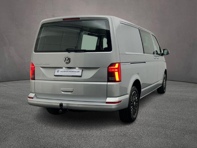 Volkswagen TRANSPORTER 2.0 TDI 150pk DSG L2 Dubbele cabine | LED Koplampen | Navigatie | Airco | Cruise Control | 2x schuifdeur | Camera | Achterklep