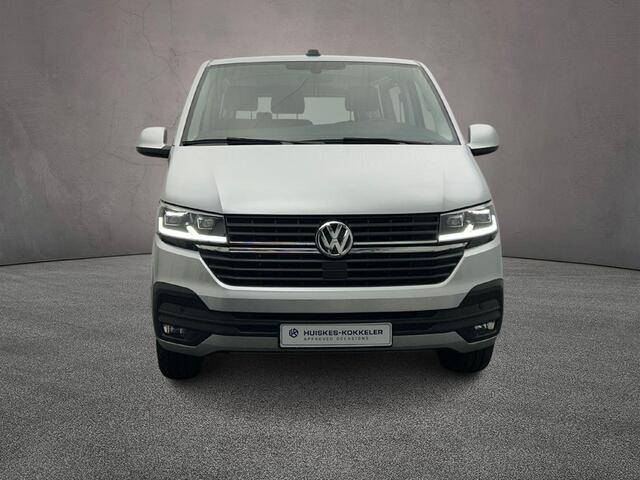 Volkswagen TRANSPORTER 2.0 TDI 150pk DSG L2 Dubbele cabine | LED Koplampen | Navigatie | Airco | Cruise Control | 2x schuifdeur | Camera | Achterklep