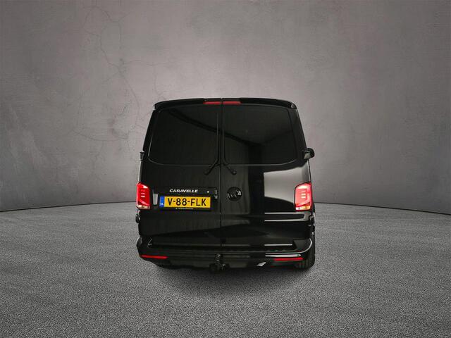 Volkswagen TRANSPORTER 2.0 TDI 204pk DSG L2 DC Caravelle Highline | Climatronic | Verlaagd | 20" | Leder | Elec. schuifdeuren | Trekhaak | Blackstyle