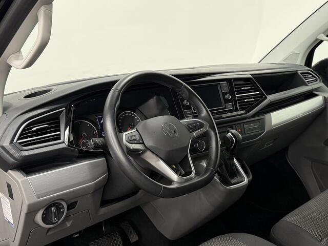 Volkswagen TRANSPORTER 2.0 TDI L2H1 28 Dubbele Cabine Highline Airco Cruise Control adaptief Parkeersensoren voor en achter 17" Lichtmetalen velgen