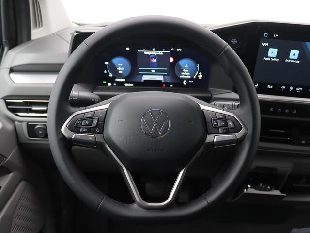 Volkswagen TRANSPORTER 2.0 TDI L2H1 30 Style 170PK AUT8 Dubbele Zijschuifdeur, Adaptieve Cruise Controle, Trekhaak, Achteruitrijcamera, Stoelverwarming, Side Assist, Keyless, 17" LM Velgen