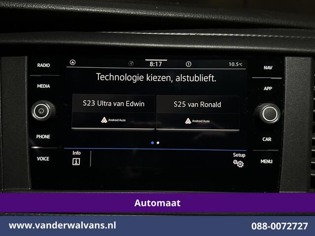Volkswagen TRANSPORTER 2.0 TDI 150pk Automaat L1H1 Inrichting Euro6 Airco | Navigatie | Android Auto | Cruisecontrol | Parkeersensoren, Achterklep