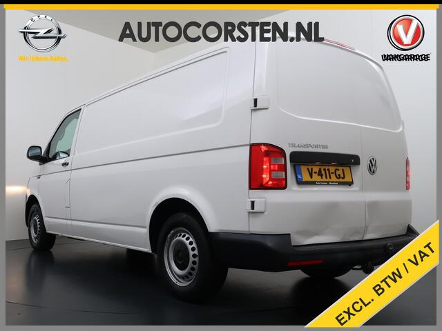 Volkswagen TRANSPORTER 2.0TDI L2H1 150pk Ecc Trekhaak Cruise-Control Verwarmde-Voorruit EURO6 Kasten-bouw Betonplex Comfortline Elektr. Ramen Centr.Vergrendeling Automatische Verlichting 2.500 kg trekvermogen