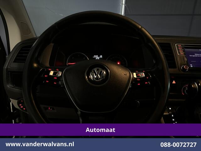 Volkswagen TRANSPORTER 2.0 TDI 150pk Automaat L2H1 Euro6 Airco | Apple Carplay | LED | Cruisecontrol | 2500kg Trekhaak | Android Auto, Parkeersensoren, Bijrijdersbank