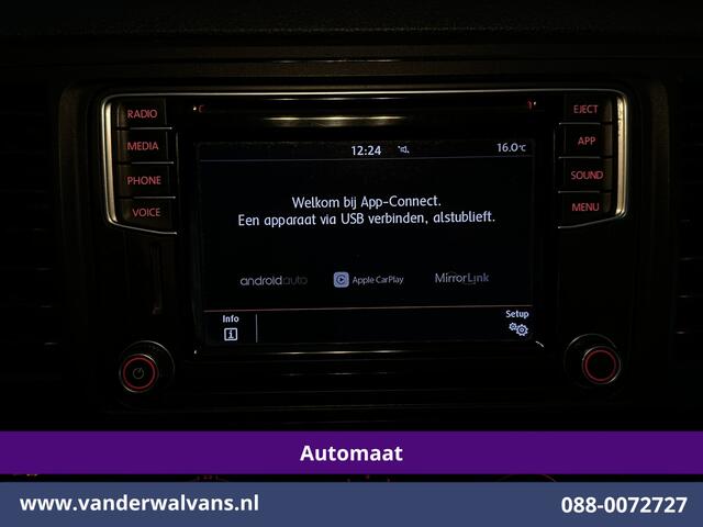 Volkswagen TRANSPORTER 2.0 TDI 150pk Automaat L2H1 Euro6 Airco | Apple Carplay | LED | Cruisecontrol | 2500kg Trekhaak | Android Auto, Parkeersensoren, Bijrijdersbank