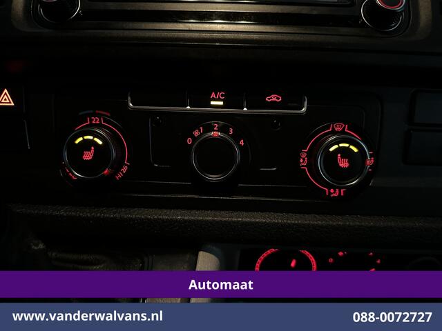 Volkswagen TRANSPORTER 2.0 TDI 150pk Automaat L2H1 Euro6 Airco | Apple Carplay | LED | Cruisecontrol | 2500kg Trekhaak | Android Auto, Parkeersensoren, Bijrijdersbank