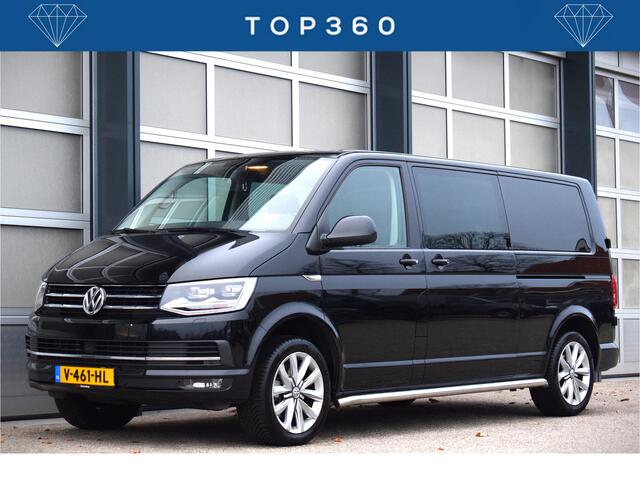 Volkswagen TRANSPORTER Multivan 2.0 TDI L2H1 DubbelCabine Highline Nwe motor! Leer | Automaat | Trekhaak | Sidebars