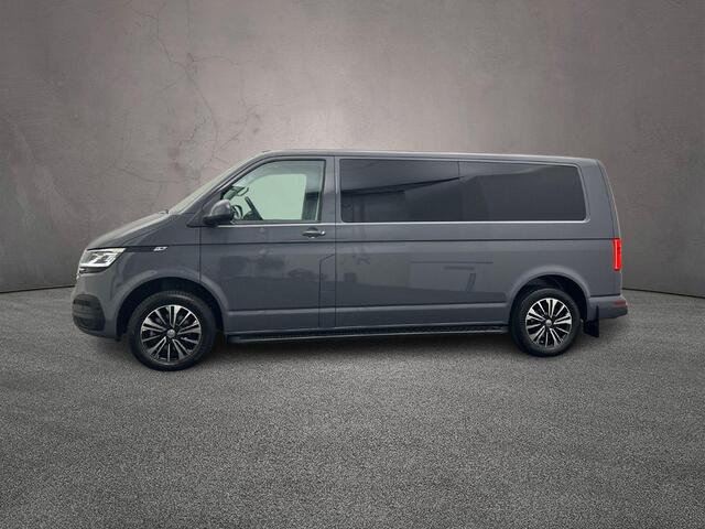Volkswagen TRANSPORTER T6.1 2.0 TDI 150pk DSG L2 | Achterklep| Trekhaak | LED koplampen / achterlichten | Camera | Cruise Control | Glasslookpanelen | Laadruimte betimmerd | 17"| Apple Carplay / Android Auto | BPM-vrij