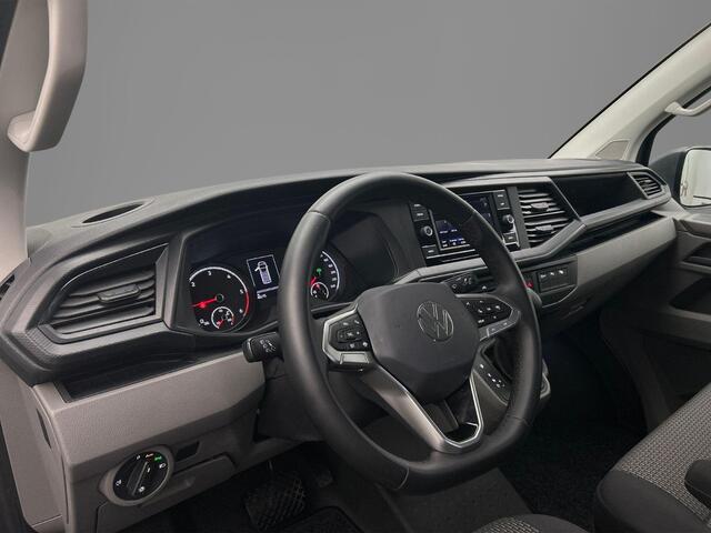Volkswagen TRANSPORTER T6.1 2.0 TDI 150pk DSG L2 | Achterklep| Trekhaak | LED koplampen / achterlichten | Camera | Cruise Control | Glasslookpanelen | Laadruimte betimmerd | 17"| Apple Carplay / Android Auto | BPM-vrij