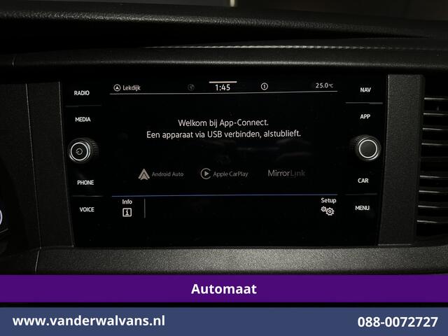 Volkswagen TRANSPORTER 2.0 TDI 150pk Automaat L1H1 Inrichting Euro6 Airco | Navigatie | Apple Carplay | Cruisecontrol Android Auto, Parkeersensoren, Achterklep