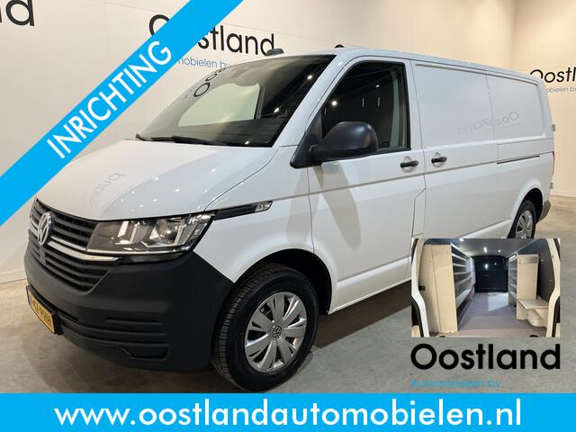 Volkswagen TRANSPORTER 2.0 TDI L2H1 / Euro 6 / Schuifdeur L + R / Airco / CarPlay / Trekhaak / Cruise Control / PDC / 3-Zits