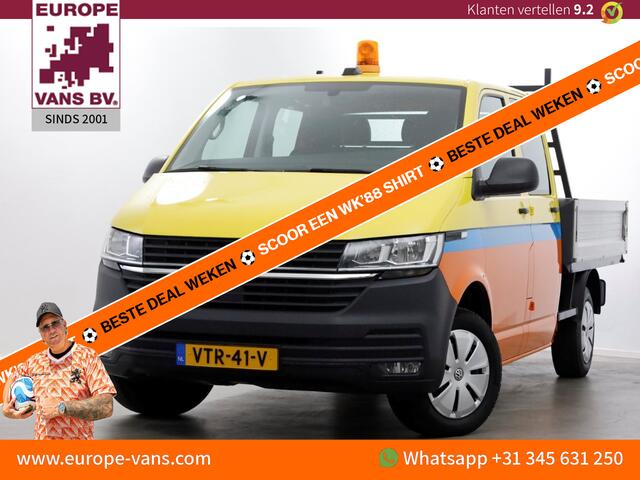 Volkswagen TRANSPORTER T6.1 2.0 TDI 110pk L2H1 D.C. Open Laadbak Airco/Carplay 03-2023