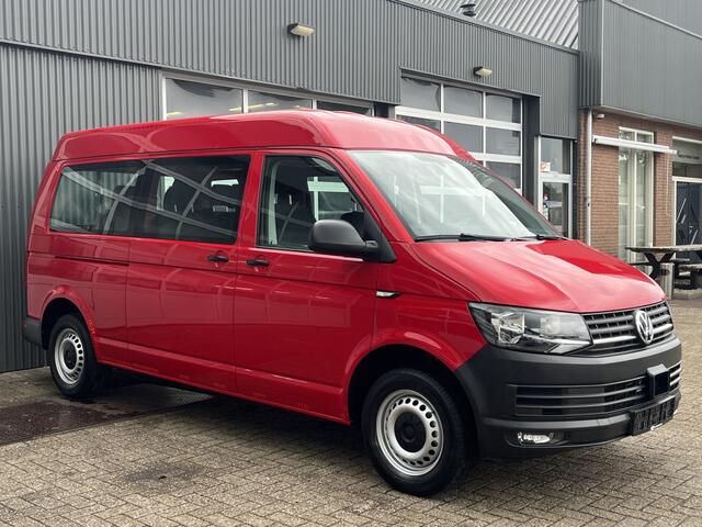 Volkswagen TRANSPORTER Kombi 2.0 TDI L2H2 150pk DSG Airco Cruise control Trekhaak 2500kg trekgewicht Parkeersensoren achter Apple carplay Telefoonverbinding Euro 6 Ideaal voor camperombouw! 8-Persoons