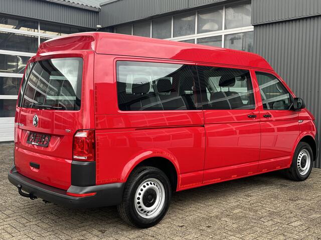 Volkswagen TRANSPORTER Kombi 2.0 TDI L2H2 150pk DSG Airco Cruise control Trekhaak 2500kg trekgewicht Parkeersensoren achter Apple carplay Telefoonverbinding Euro 6 Ideaal voor camperombouw! 8-Persoons