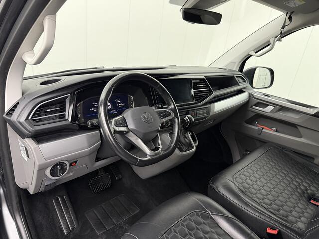 Volkswagen TRANSPORTER 2.0TDI 150PK DSG Automaat Lang Bulli 75" | Virtual Cockpit | Navigatie | Camera | Werkplaats | Leder | Betimmering