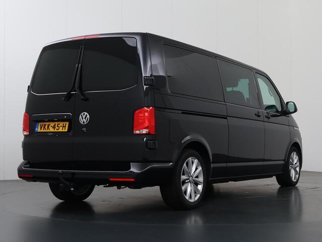 Volkswagen TRANSPORTER 2.0 TDI | 7-DSG | 199 PK | L2 H1 | DUBBELE CABINE | SCHUIFDEUR L+R | ADAPTIVE CRUISE CONTROL | LED KOPLAMPEN | 5-ZITS | BULLI | TREKHAAK | 18" SPRINGFIELD | NAVIGATIE | PARKEERCAMERA | ACHTERDEUREN