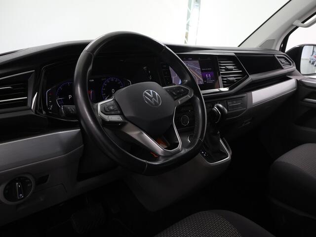 Volkswagen TRANSPORTER 2.0 TDI | 7-DSG | 199 PK | L2 H1 | DUBBELE CABINE | SCHUIFDEUR L+R | ADAPTIVE CRUISE CONTROL | LED KOPLAMPEN | 5-ZITS | BULLI | TREKHAAK | 18" SPRINGFIELD | NAVIGATIE | PARKEERCAMERA | ACHTERDEUREN