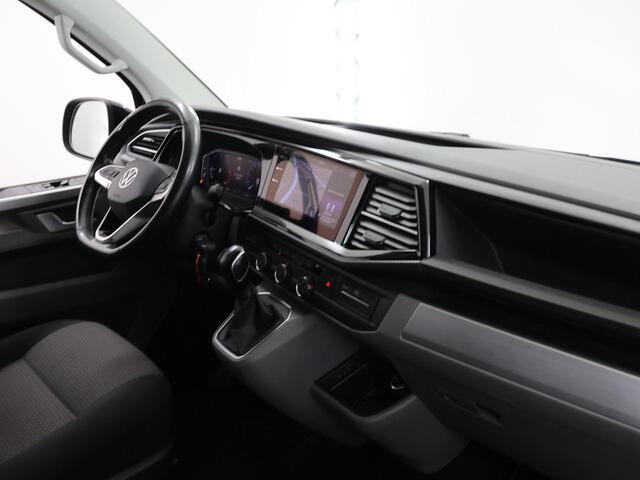 Volkswagen TRANSPORTER 2.0 TDI | 7-DSG | 199 PK | L2 H1 | DUBBELE CABINE | SCHUIFDEUR L+R | ADAPTIVE CRUISE CONTROL | LED KOPLAMPEN | 5-ZITS | BULLI | TREKHAAK | 18" SPRINGFIELD | NAVIGATIE | PARKEERCAMERA | ACHTERDEUREN