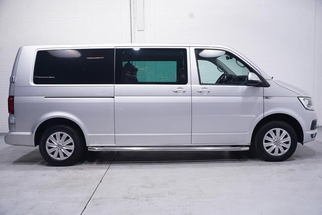 Volkswagen TRANSPORTER 2.0 TDI 150 pk L2 Dubbel Cabine Airco ECC, Navi Cruise Control, PDC V+A, Trekhaak, 6-Zits