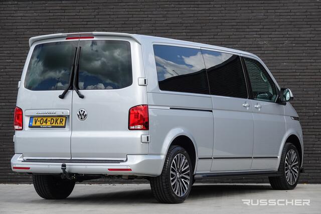 Volkswagen TRANSPORTER | Caravelle | L2H1 | 2.0Tdi 204Pk Aut. | Dubbele Cabine | 5-Persoons | Spoilerpack | Treeplanken | 18''