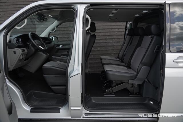 Volkswagen TRANSPORTER | Caravelle | L2H1 | 2.0Tdi 204Pk Aut. | Dubbele Cabine | 5-Persoons | Spoilerpack | Treeplanken | 18''