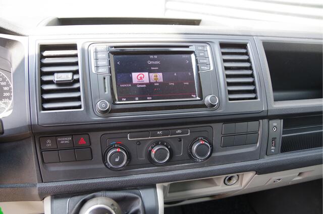 Volkswagen TRANSPORTER 2.0 TDI L2 EURO 6! 150PK, 2X SCHUIFDEUR, TREKHAAK, 20'' LMV, STOELVERWARMING, STANDKACHEL, CRUISE, AIRCO