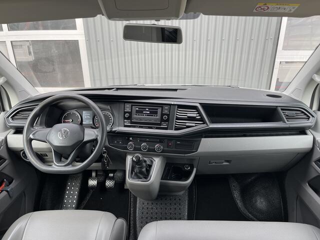 Volkswagen TRANSPORTER 2.0 TDI DC Pick-up Openlaadbak Airco Telefoonverbinding 6-Persoons 1e eigenaar Dubbele cabine P-up Euro 6 Bpm vrij voor particulier gebruik!!