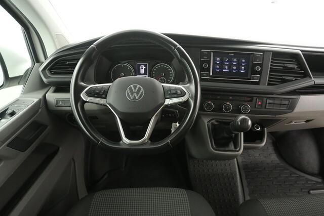 Volkswagen TRANSPORTER 2.0 TDI 150PK L1H1 | Marge | Airco | Cruise | 3 Zits | Carplay | 2xSchuifdeur | Parkeersens.
