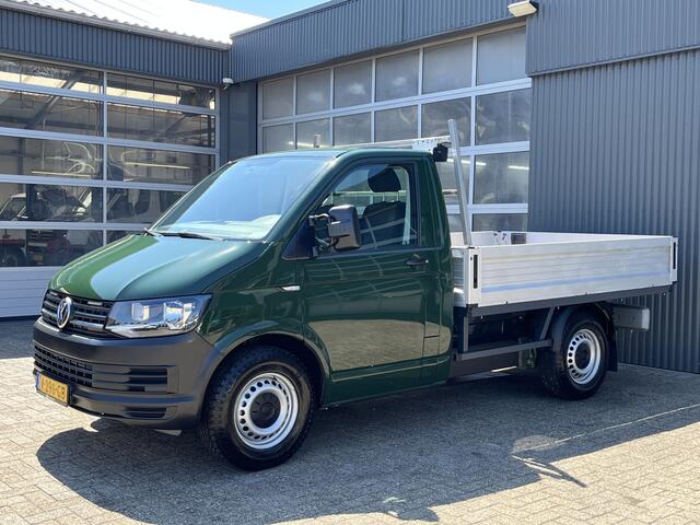 Volkswagen TRANSPORTER 2.0 TDI L1H1 4 Motion 4x4 Open laadbak Pick-up Airco Navigatiesysteem Werkverlichting Telefoonverbinding 2-Persoons 1e eigenaar Dealer onderhouden P-up Bakwagen Doka Pritsche
