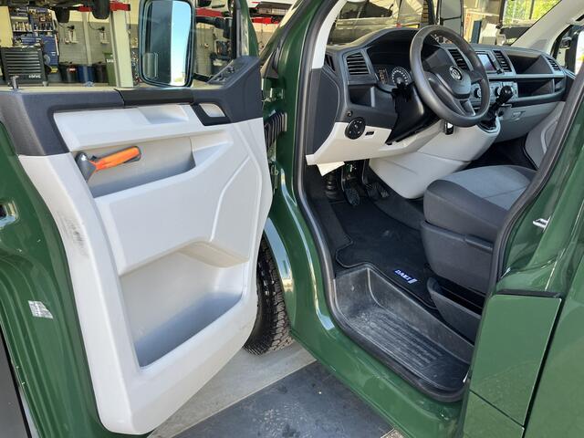 Volkswagen TRANSPORTER 2.0 TDI L1H1 4 Motion 4x4 Open laadbak Pick-up Airco Navigatiesysteem Werkverlichting Telefoonverbinding 2-Persoons 1e eigenaar Dealer onderhouden P-up Bakwagen Doka Pritsche
