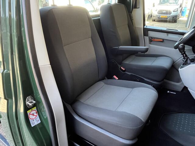 Volkswagen TRANSPORTER 2.0 TDI L1H1 4 Motion 4x4 Open laadbak Pick-up Airco Navigatiesysteem Werkverlichting Telefoonverbinding 2-Persoons 1e eigenaar Dealer onderhouden P-up Bakwagen Doka Pritsche
