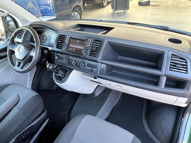 Volkswagen TRANSPORTER 2.0 TDI L1H1 4 Motion 4x4 Open laadbak Pick-up Airco Navigatiesysteem Werkverlichting Telefoonverbinding 2-Persoons 1e eigenaar Dealer onderhouden P-up Bakwagen Doka Pritsche