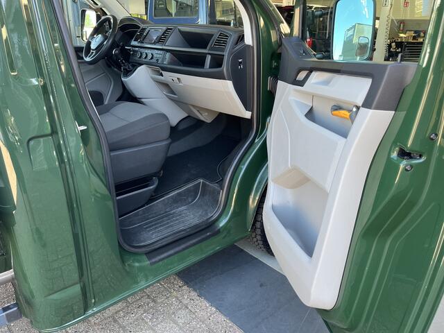 Volkswagen TRANSPORTER 2.0 TDI L1H1 4 Motion 4x4 Open laadbak Pick-up Airco Navigatiesysteem Werkverlichting Telefoonverbinding 2-Persoons 1e eigenaar Dealer onderhouden P-up Bakwagen Doka Pritsche