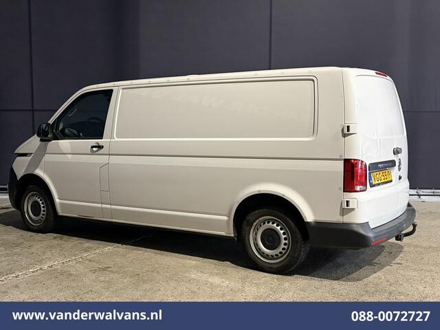 Volkswagen TRANSPORTER 2.0 TDI 150pk L2H1 Euro6 Airco | Camera | Apple Carplay | 2500kg Trekhaak | Cruisecontrol Android Auto, Parkeersensoren, Leder, Bijrijdersbank