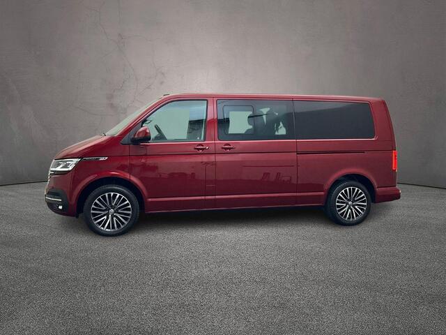 Volkswagen TRANSPORTER 2.0 TDI 204pk DSG L2 4Motion Bulli Dubbele Cabine | Sperdifferentieel | 4X4 | 2x schuifdeur | Trekhaak | Stoelverwarming | Verwarmde voorruit | Apple Carplay / Android Auto | 1e eigenaar NL-auto |
