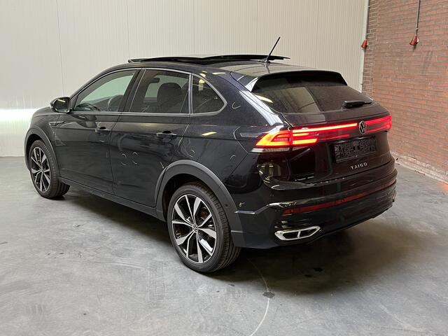 Volkswagen Taigo 1.5 TSI R-Line / AUTOMAAT/ 2X R-LINE/ PANO/ GARANTIE TM 10-2027/ TREKHAAK/ DIGITAL DASH/ KEYLESS/ MATRIX/ PARK. SENSOREN + CAMERA/ APP-CONNECT/ RIJ-MODI/ ADAPT. CRUISE/ CLIMA