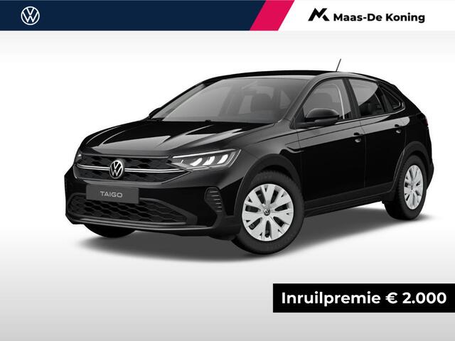 Volkswagen Taigo Edition 1.0 TSI 95 pk 5 versn. Hand · Parkeersensor achter · Multifunctioneel stuurwiel · Private lease ,- ¤ 399 per maand ·