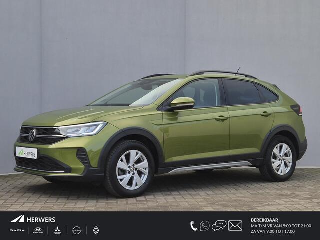 Volkswagen Taigo 1.0 TSI Life Business Automaat / Navigatie via Apple Carplay of Android Auto / Climate control / Adaptief CC / Parkeersensoren voor en achter / Lichtmetalen wielen 16" / DAB radio /